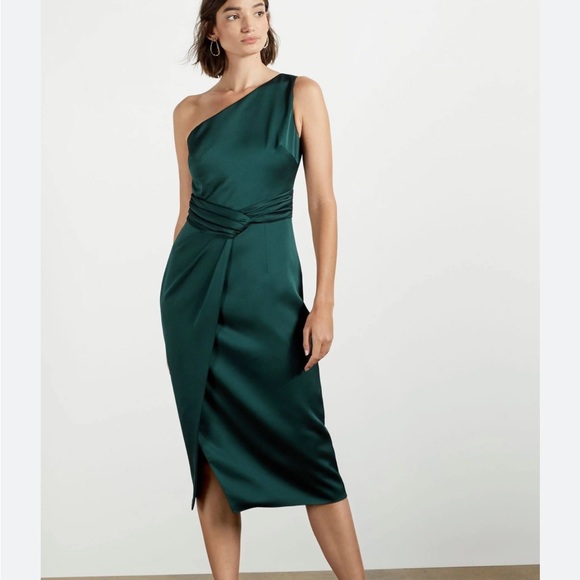 NWOT Gorgeous Ted Baker one shoulder dress - Picture 1 of 5